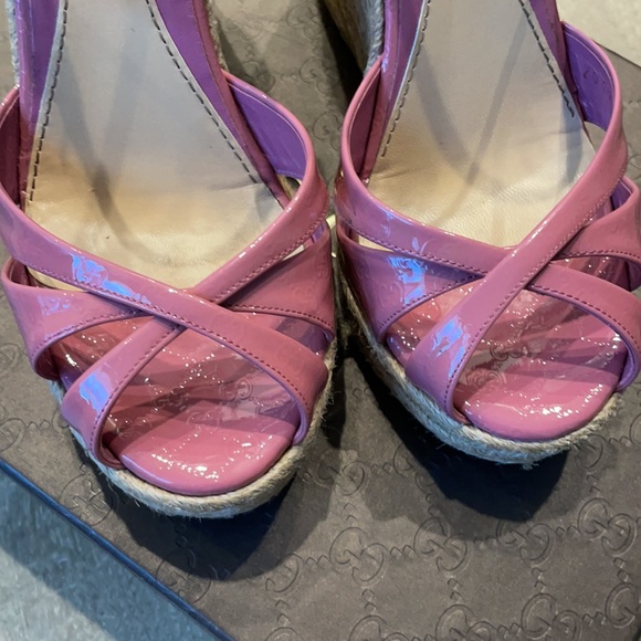 Gucci Vernice microguccissima espadrilles - Picture 7 of 10